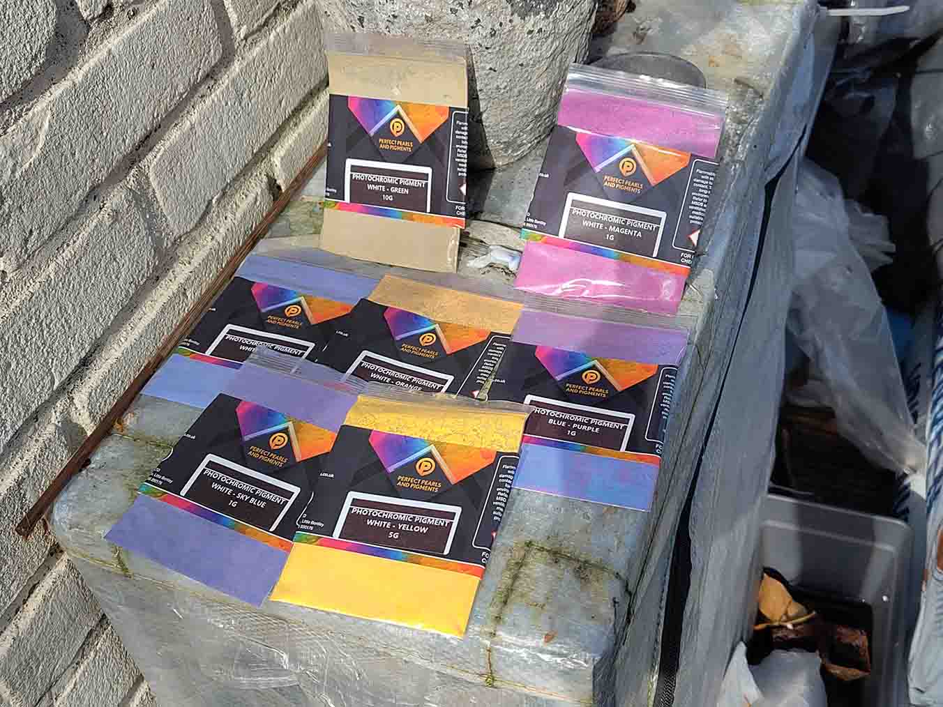 pigments sun