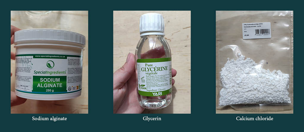 ingredients alginate bioplastic