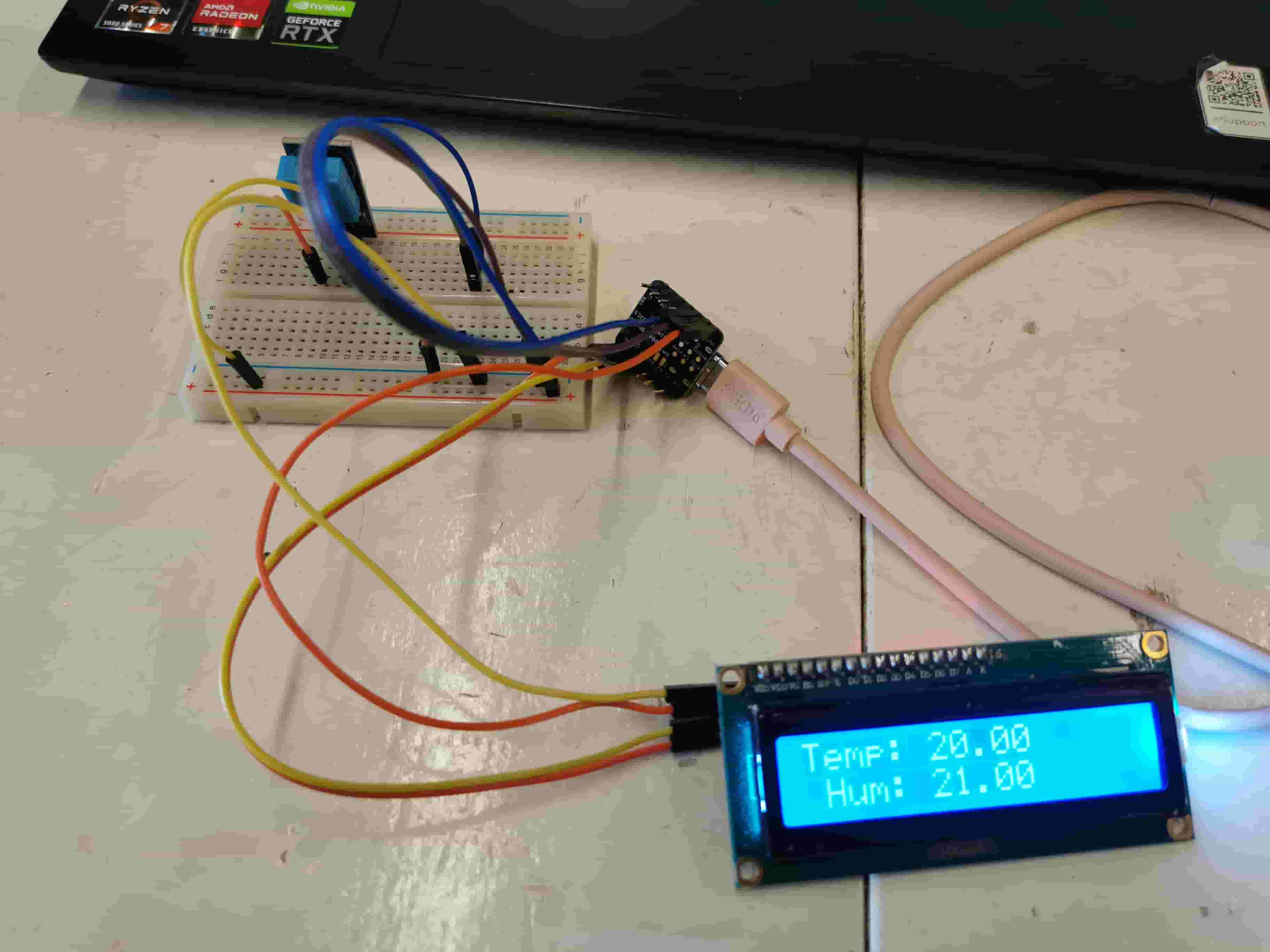 display humidity