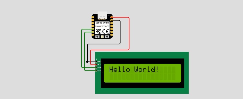 LCD hello world