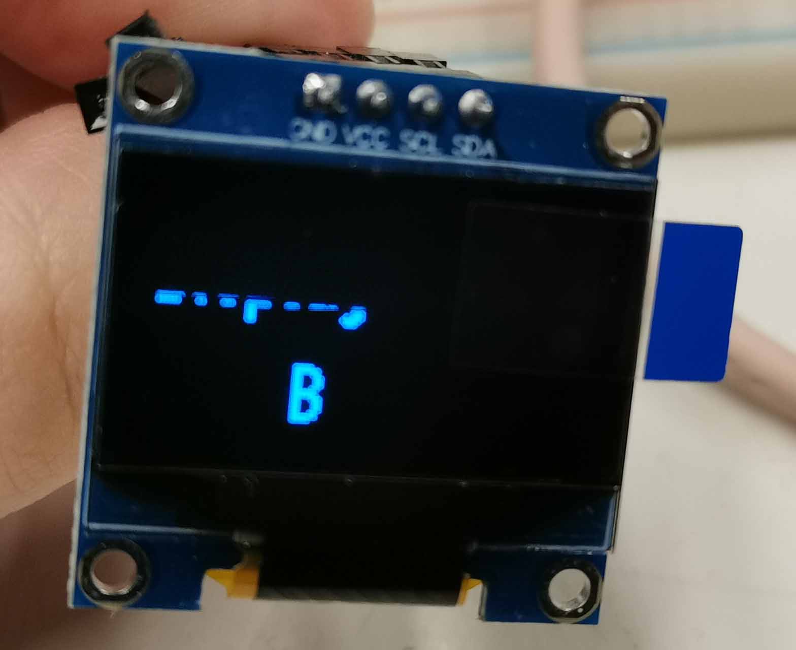 oled display test