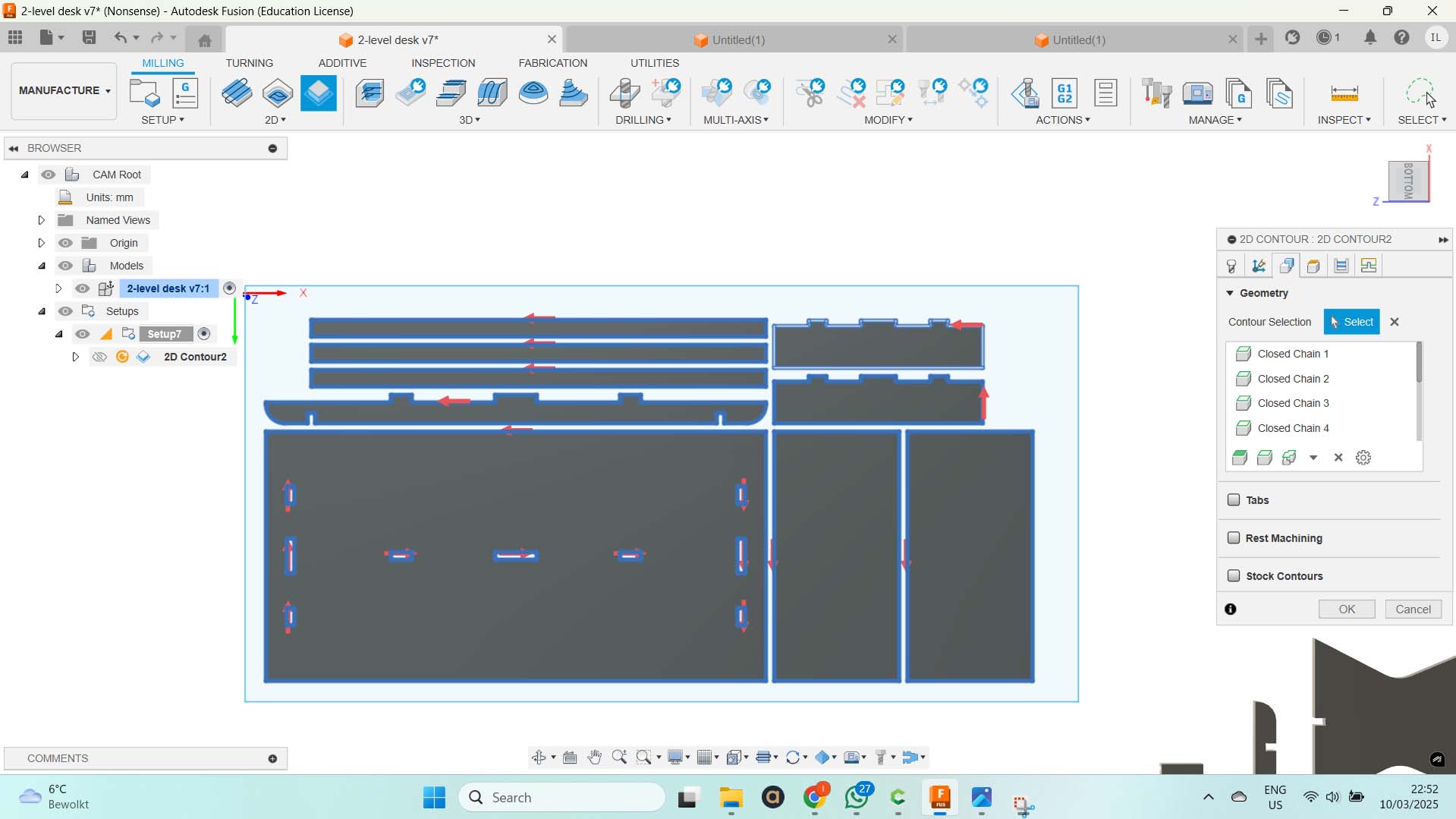 toolpaths